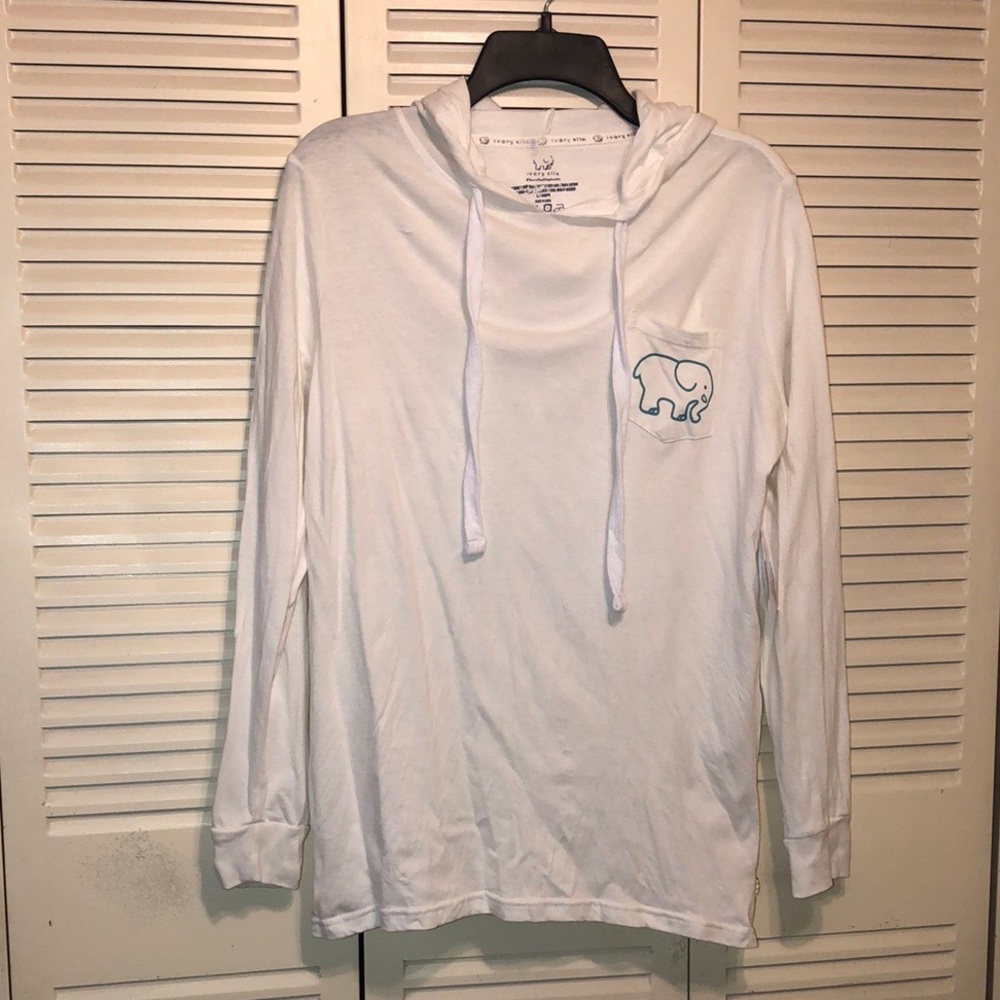 Ivory Ella White Hoodie